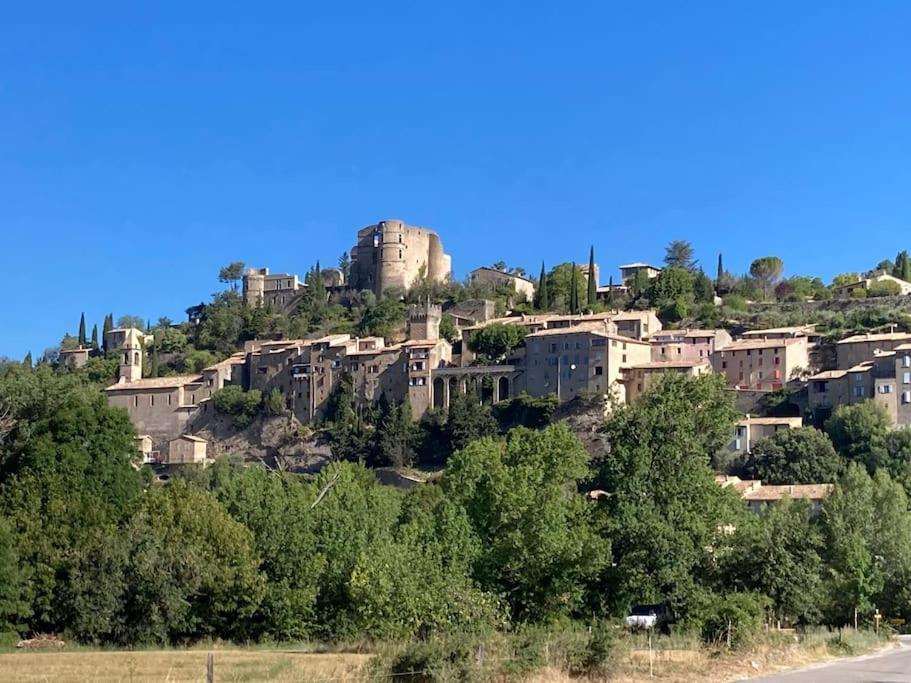 La Vue Est Belle Apartamento Montbrun-les-Bains Exterior foto