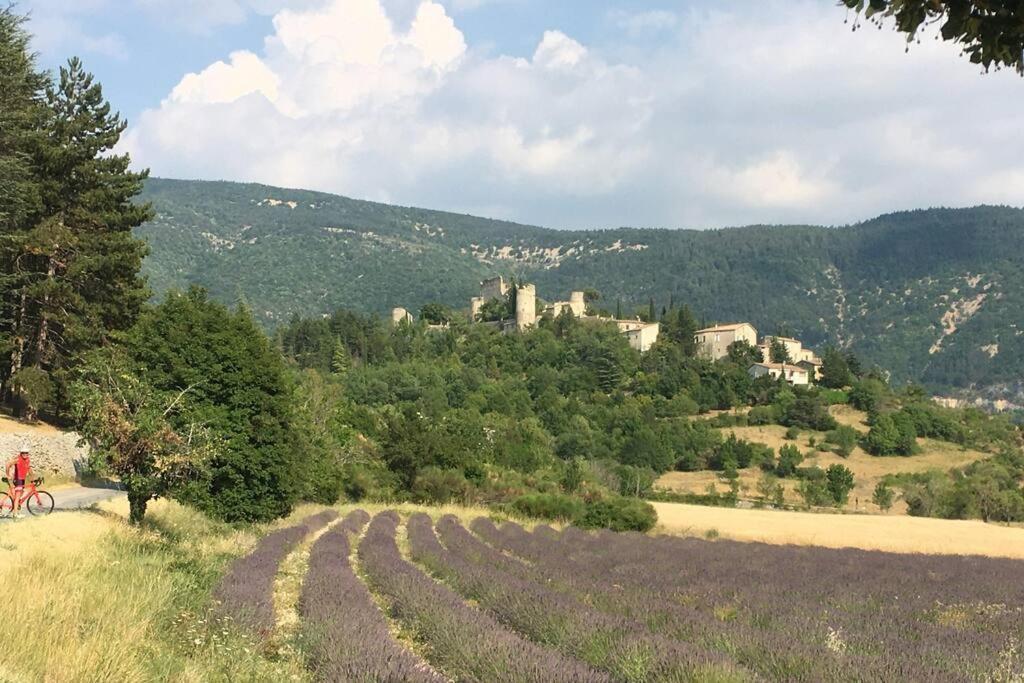 La Vue Est Belle Apartamento Montbrun-les-Bains Exterior foto